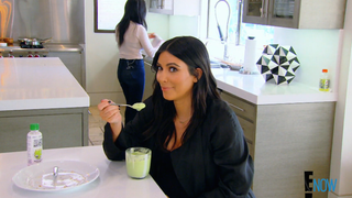 Does Kim Kardashian Eat 'Green Yogurt'? An Investigation